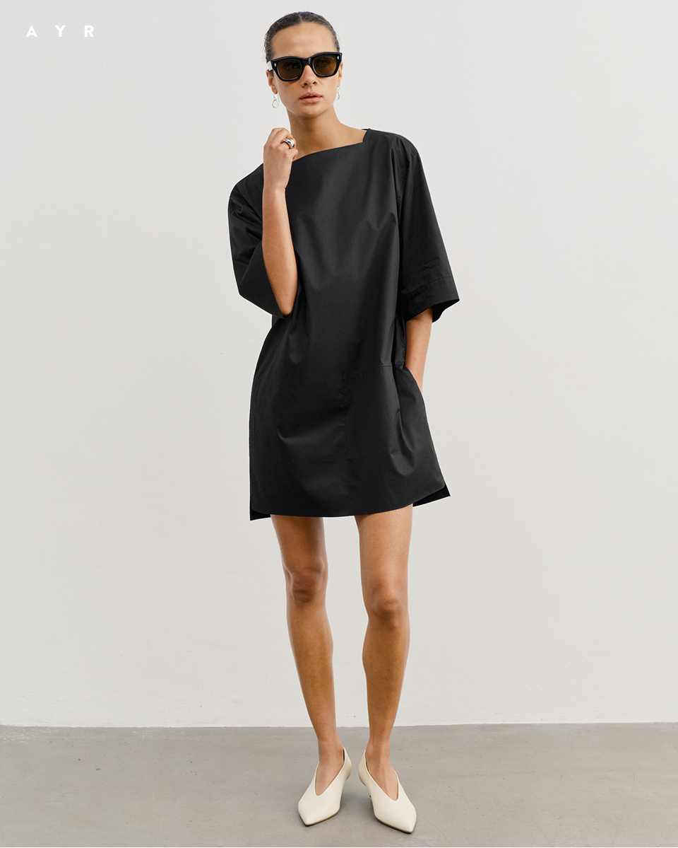 Introducing: The Tilda. A chic shift mini dress. Shop now.