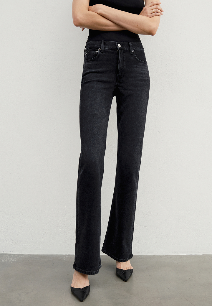 Selling out: The Ray. A premium modern flare jean.