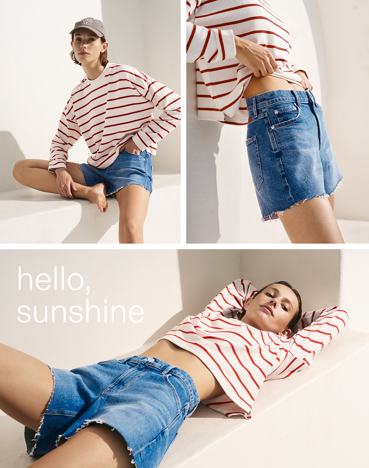 The denim shorts you've been searching for your whole life.