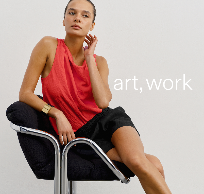 art, work. shop the cascade top.