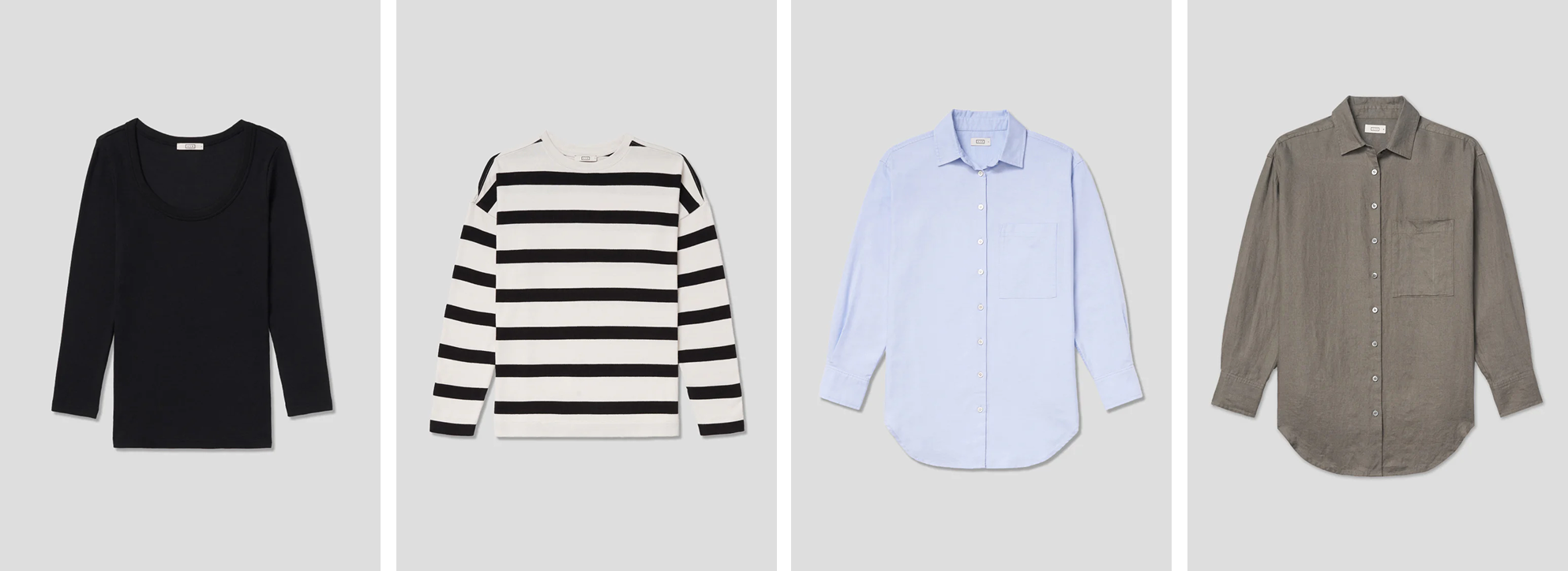 made in L.A. denim, Pima cotton, Irish linen...