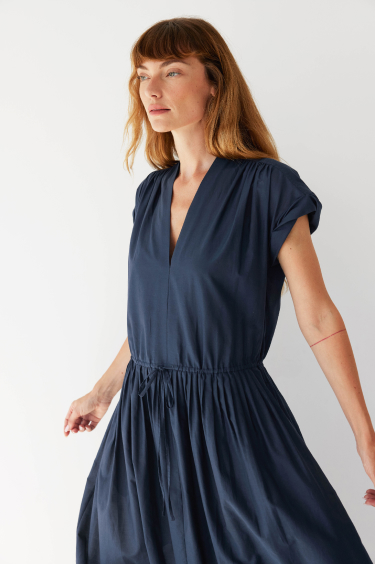 The Day Date Dress in Navy