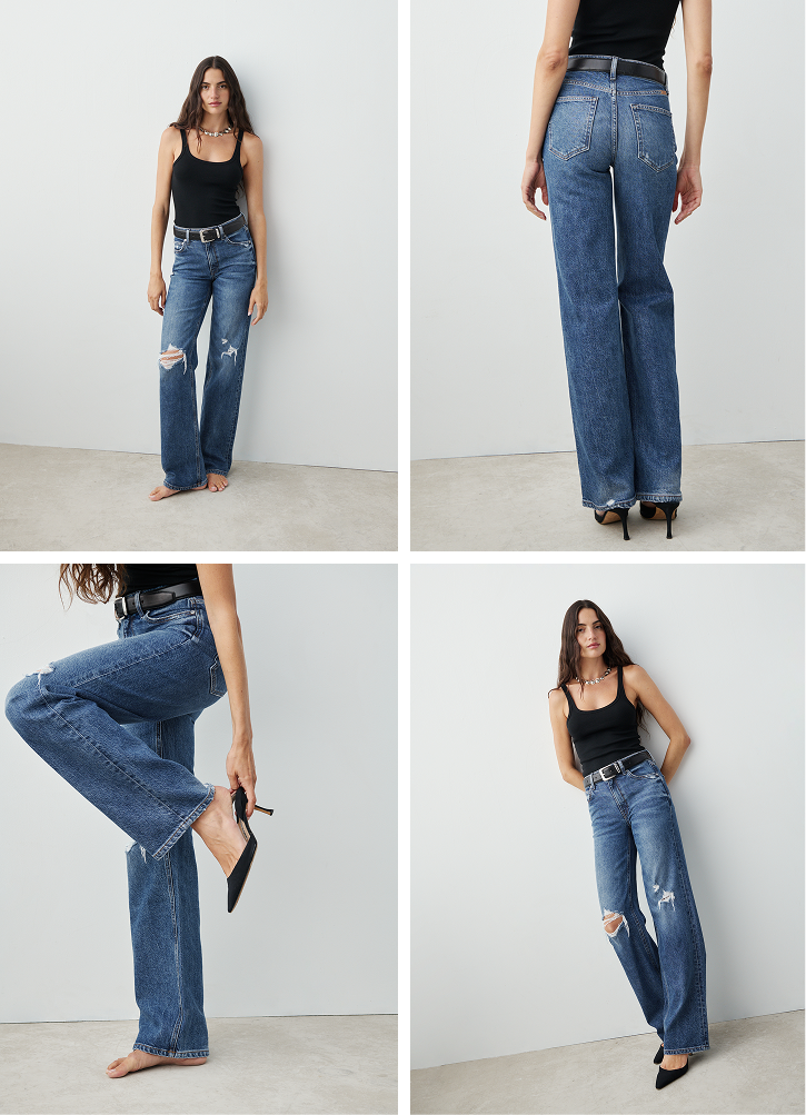 Our bestselling jean–in Ranger, our newest wash. Shop now :)