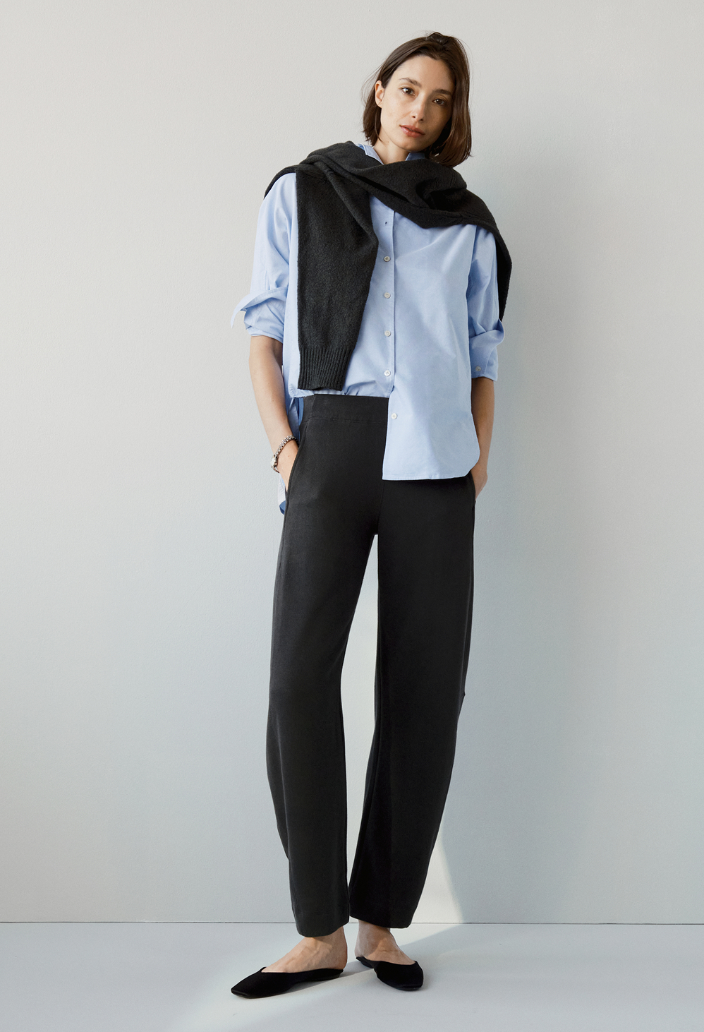 The Space pant. Cozy jersey pockets, because, hello, obviously.