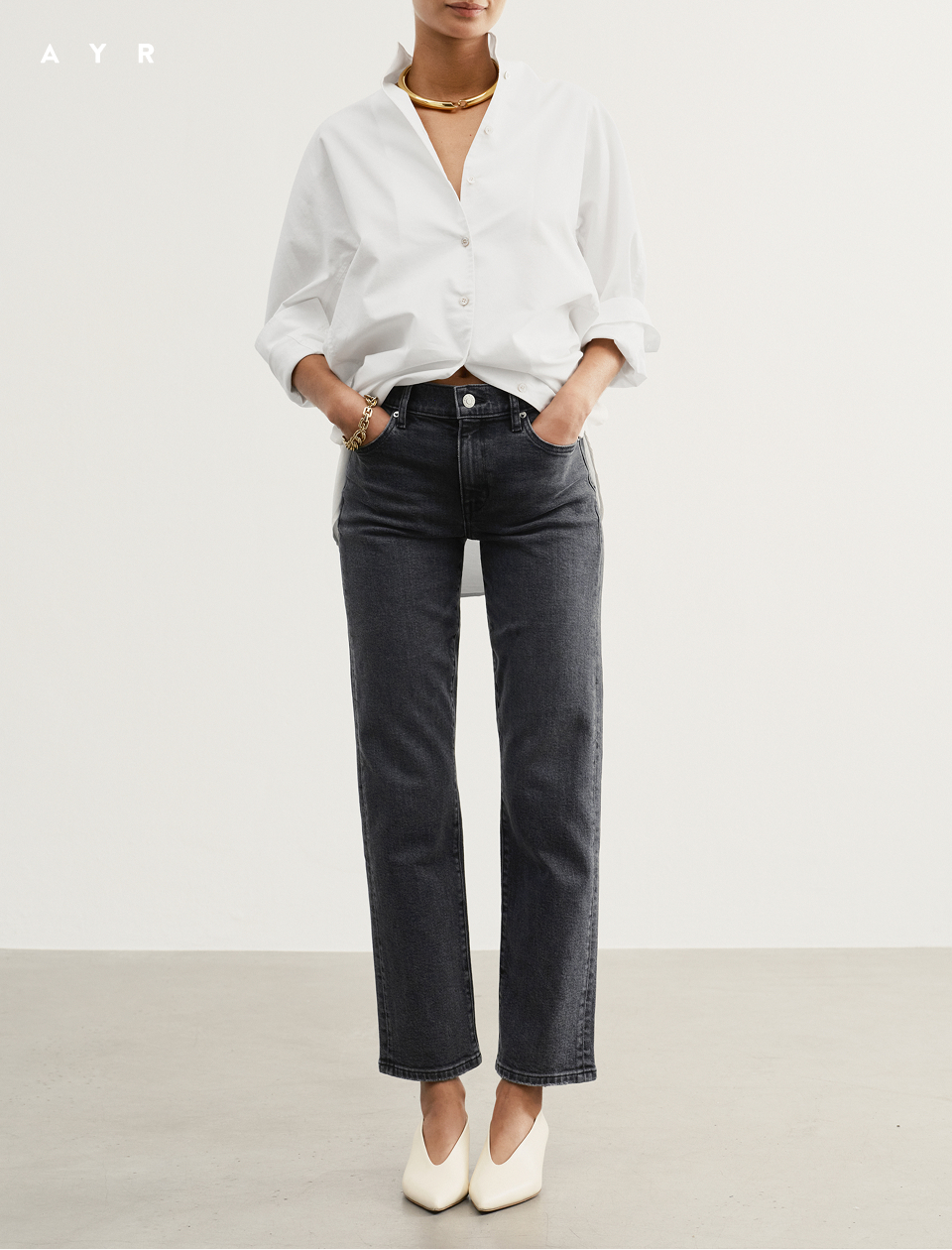 New: The Yaya jean in Asphalt Sun