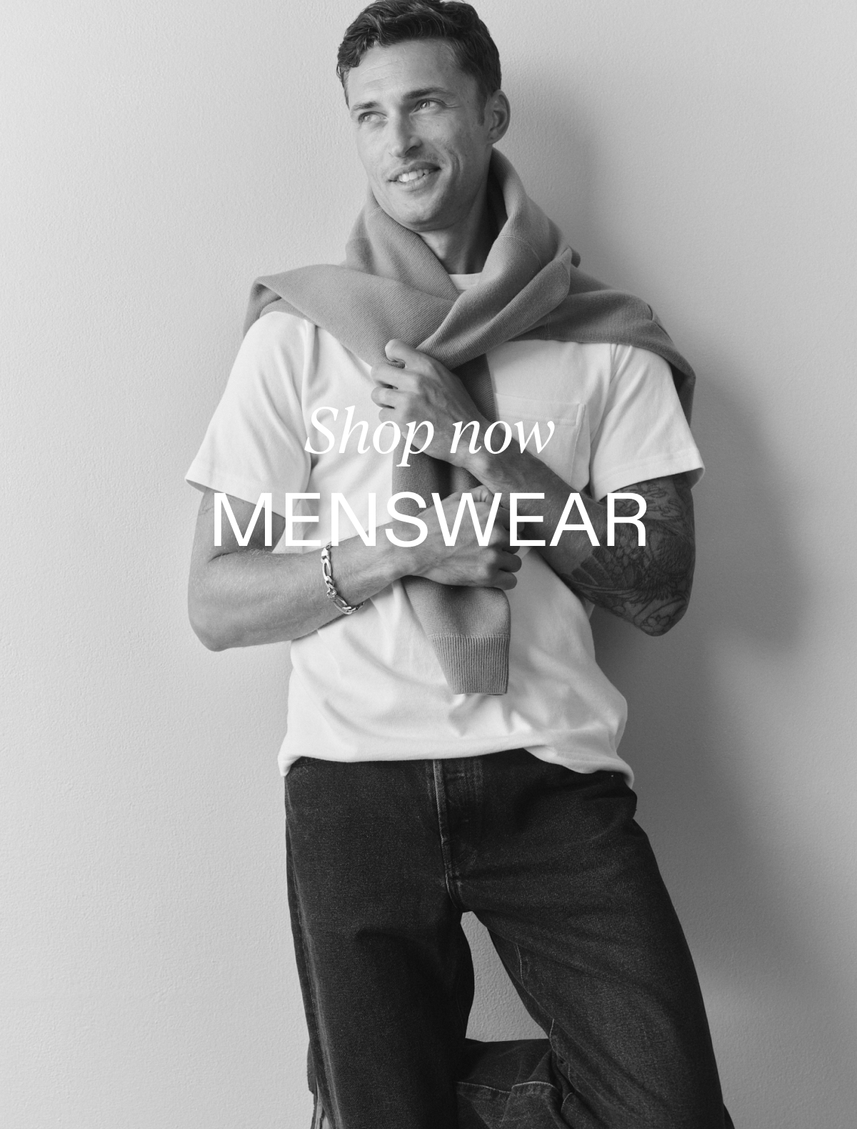 Shop now. 20% off menswear.