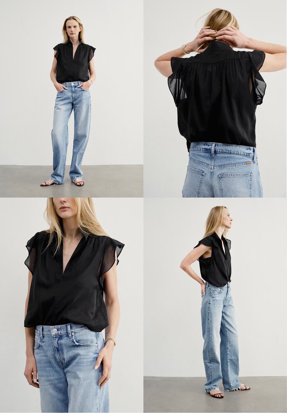 Gossamer-light, sheer and feminine. 