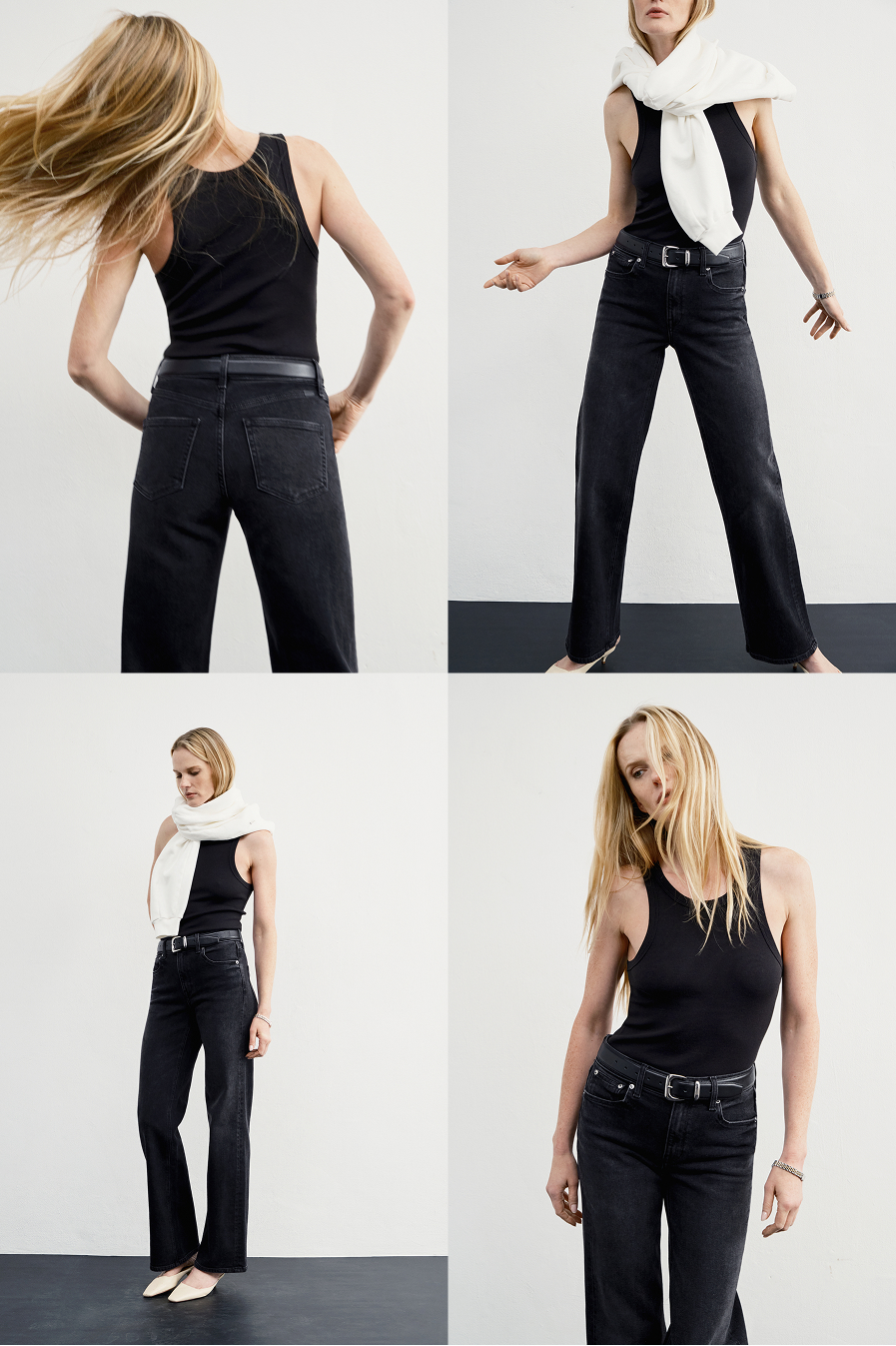 Shown in Date Night. Fitted through the waist and hip, with a flattering loose straight leg. 