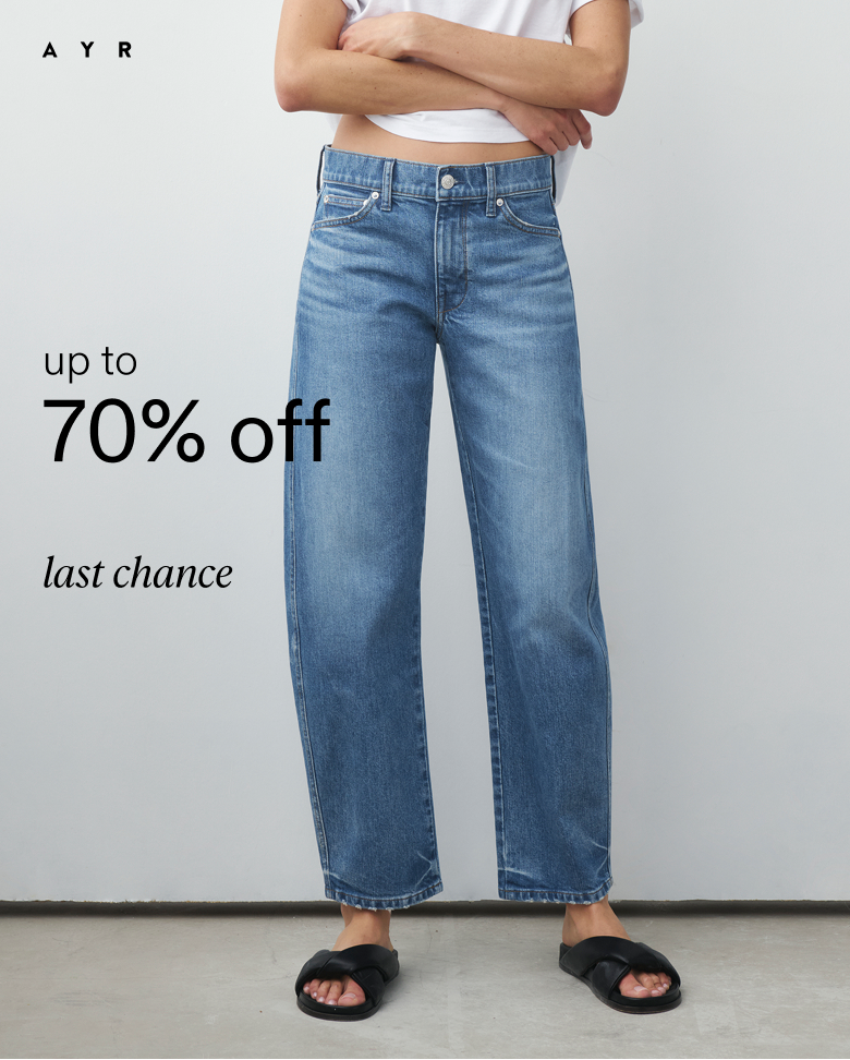 last chance! up to 70% off now. womenswear and menswear.
