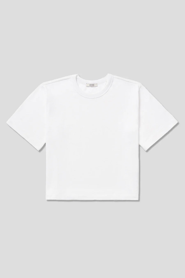 The Practice Tee in Dime Knit