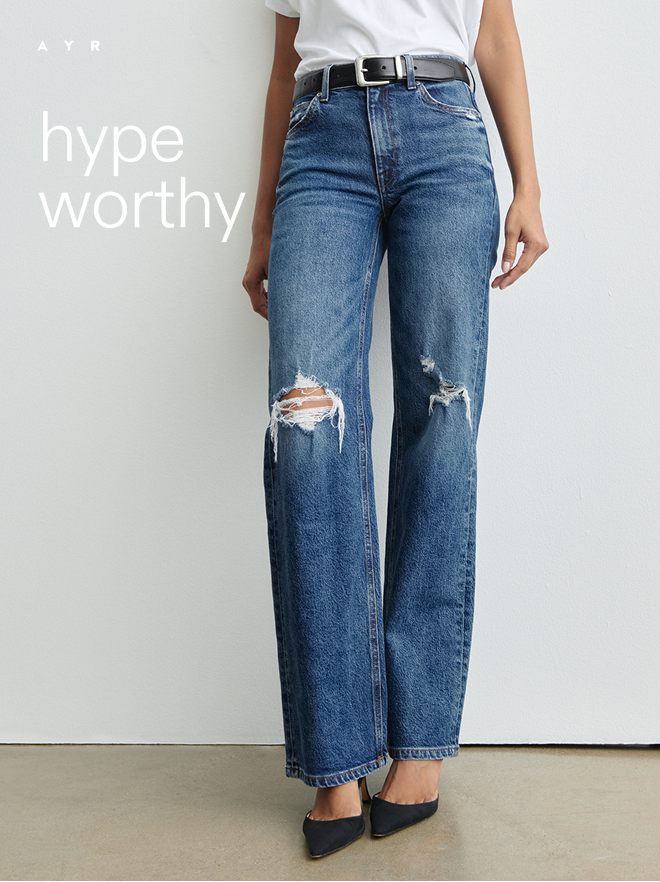 hype worthy. the secret sauce jean in ranger.