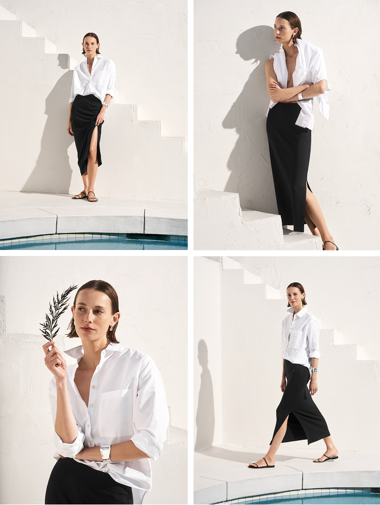 We took our bestselling, cult-favorite pair of comfy pants, The High Hopes, and turned it into one hell of a skirt.
