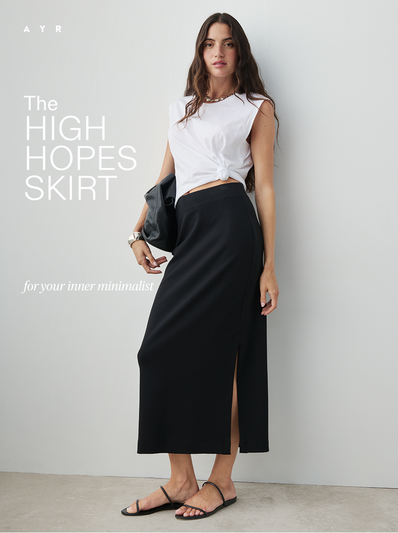 The High Hopes Skirt. For your inner minimalist :)