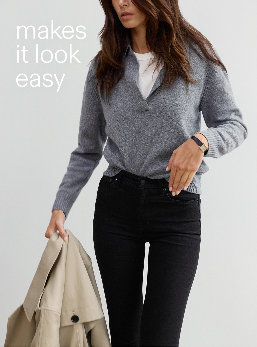 Shop The Cashmere Polo now.