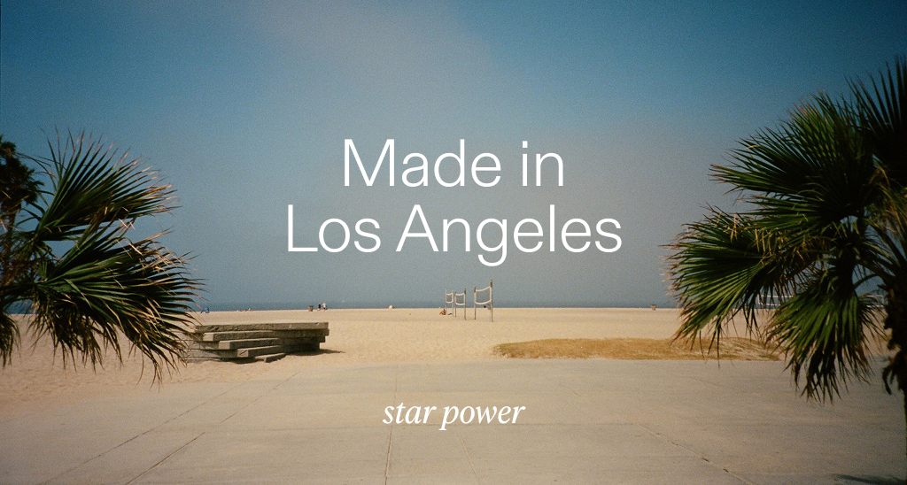 Made in Los Angeles Denim.