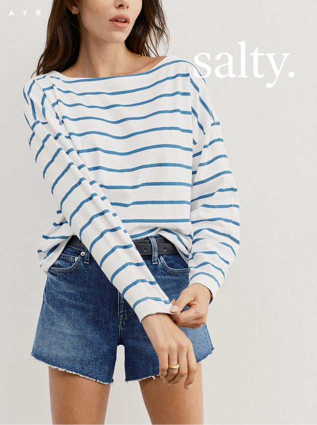 salty. introducing the divers in cay. shop now.