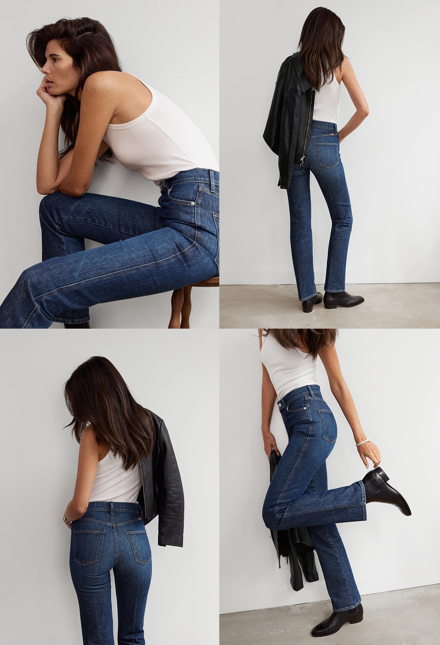 Skyscraper is a dark, clean, elevated wash with leg-lengthening vintage-inspired creasing.