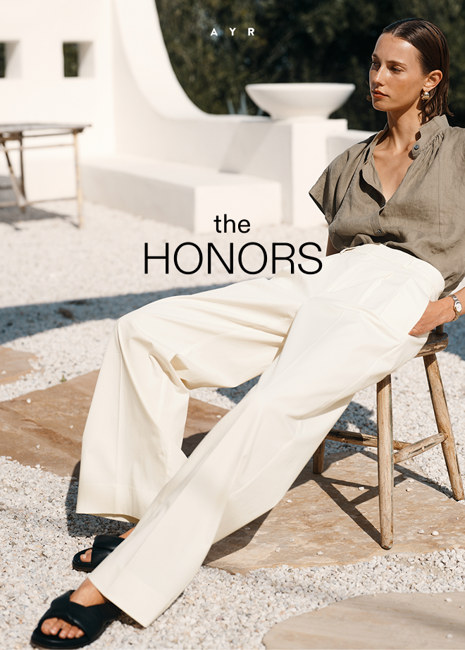 the honors.