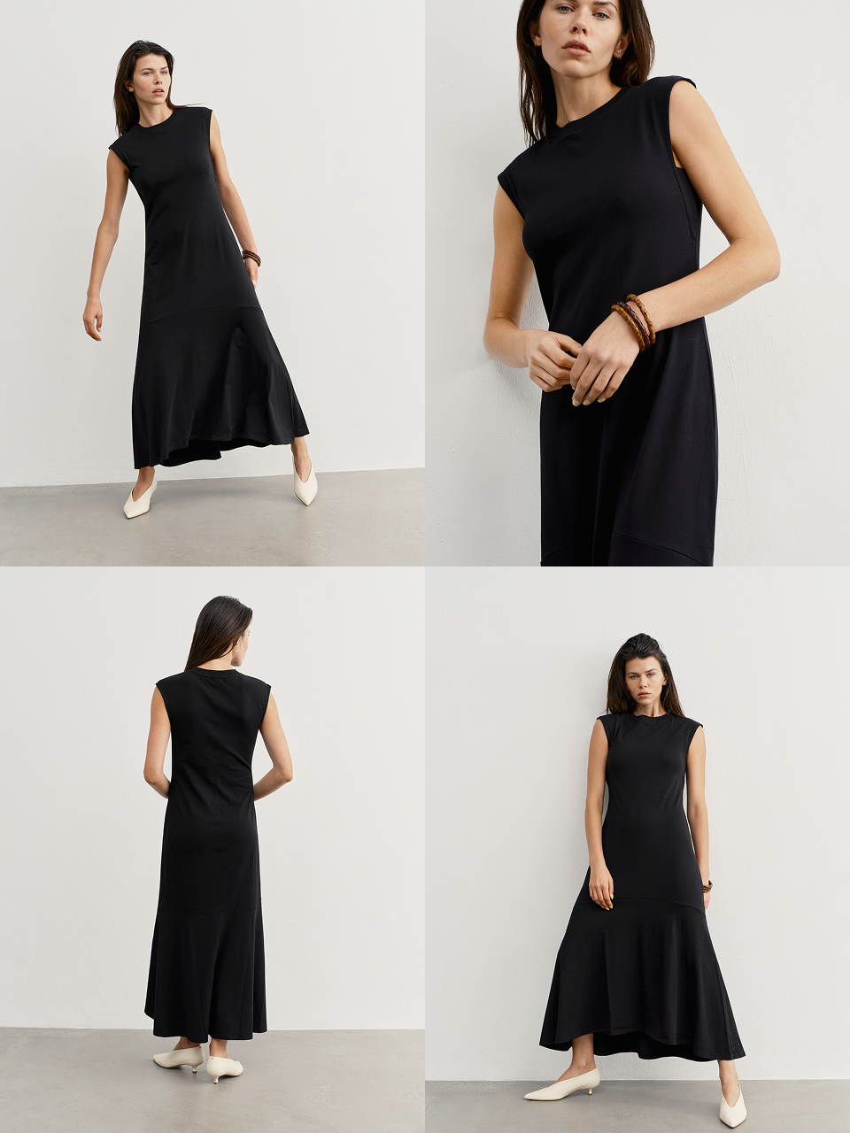 This understated dress is made for the minimalists. 