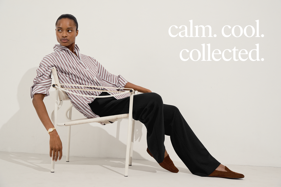 calm. cool. collected. shop now.
