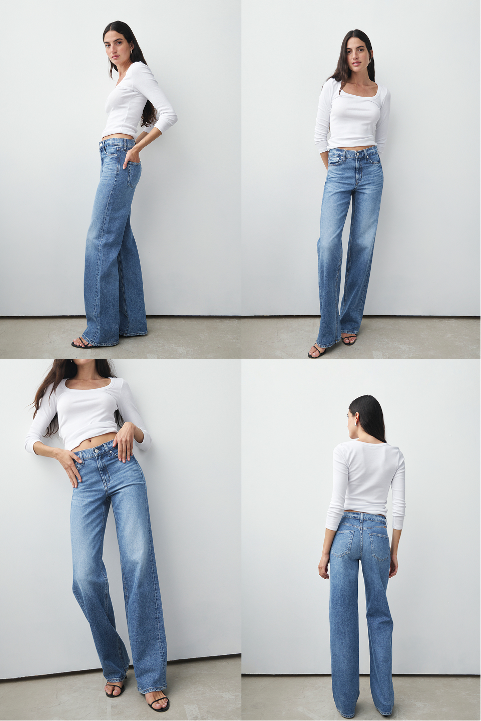 Shown in Good Mood Wash. A timeless mid-blue wash with a vintage-inspired wear pattern.