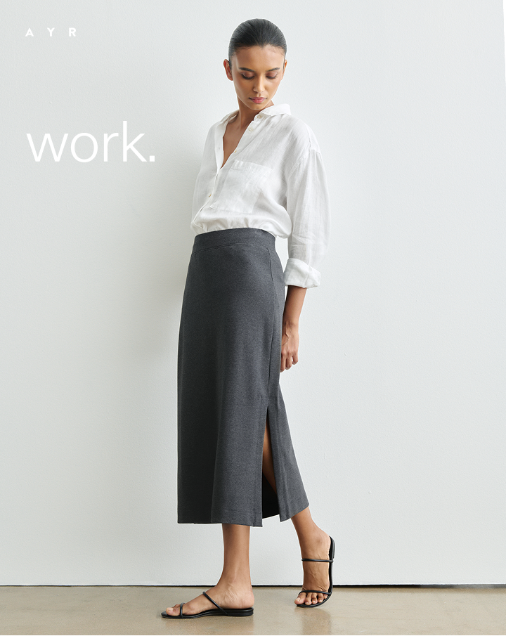 The High Hopes Skirt. As comfortable as it is versatile. 