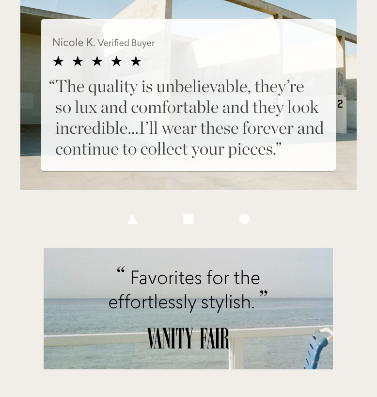 Customer quote — quality is unbelievable!