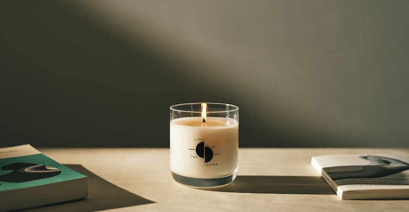 Keap Light in the Leaves Candle