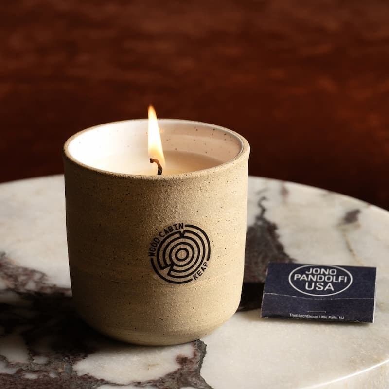 Keap x Jono Pandolfi Ceramic Candle