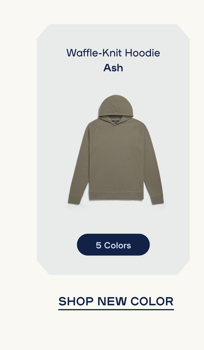 Shop Waffle-Knit Hoodie