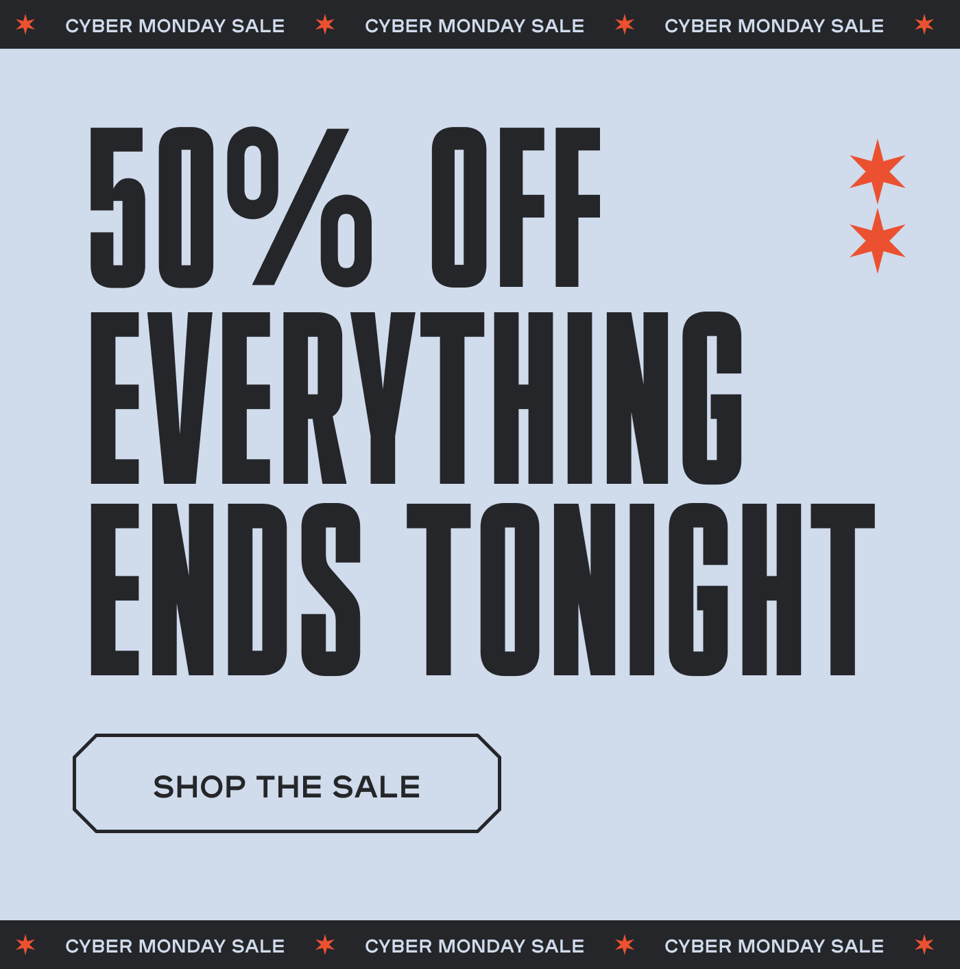 Shop 50% Off Everything