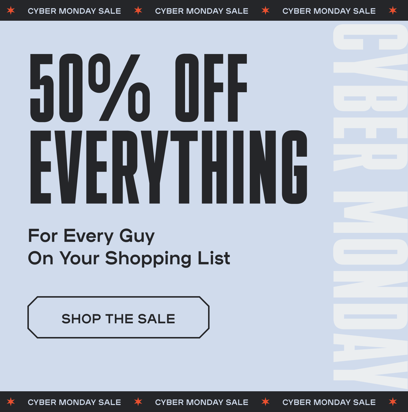 Shop 50% Off Everything