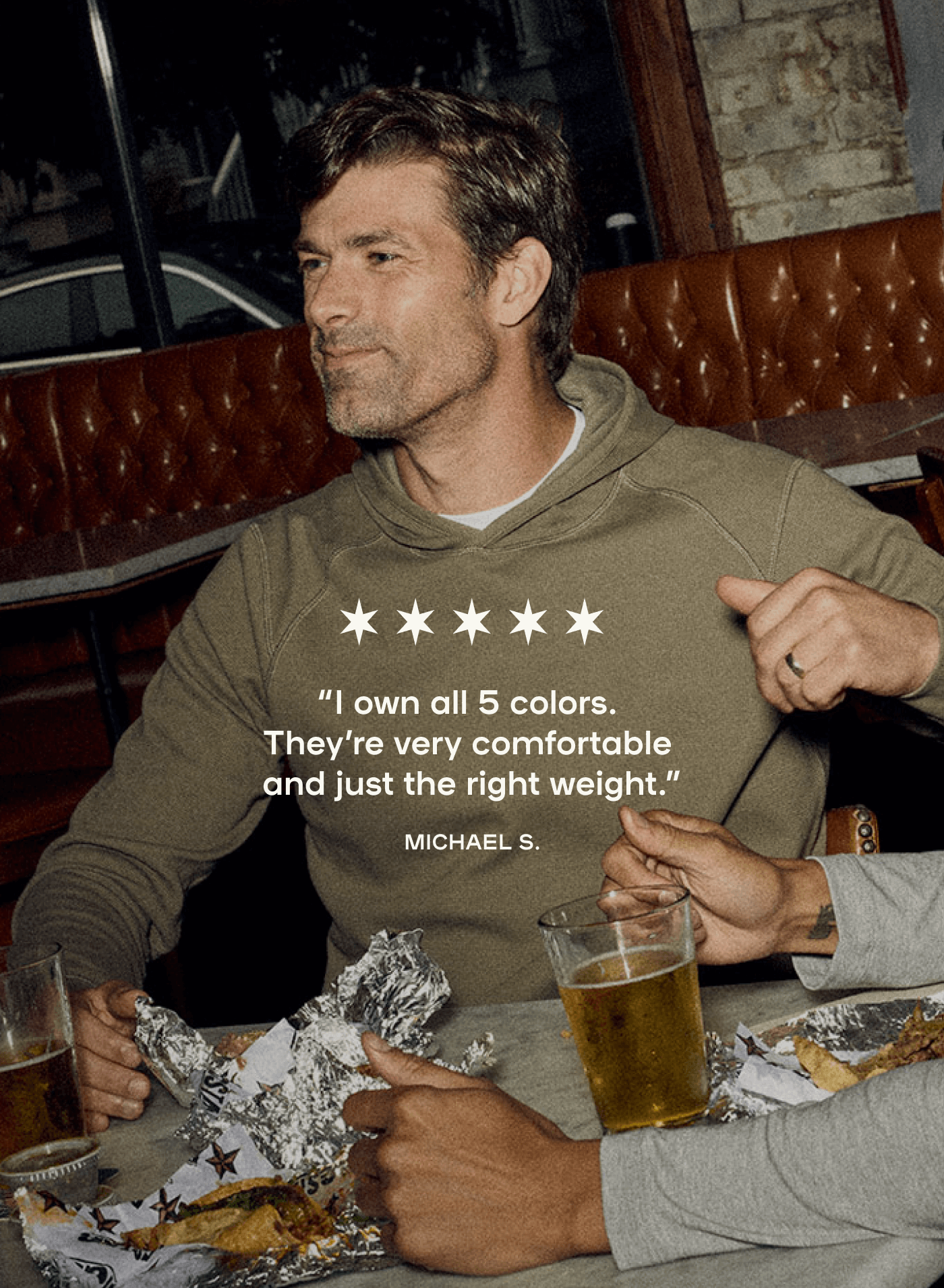 60% Waffle-Knit Hoodie