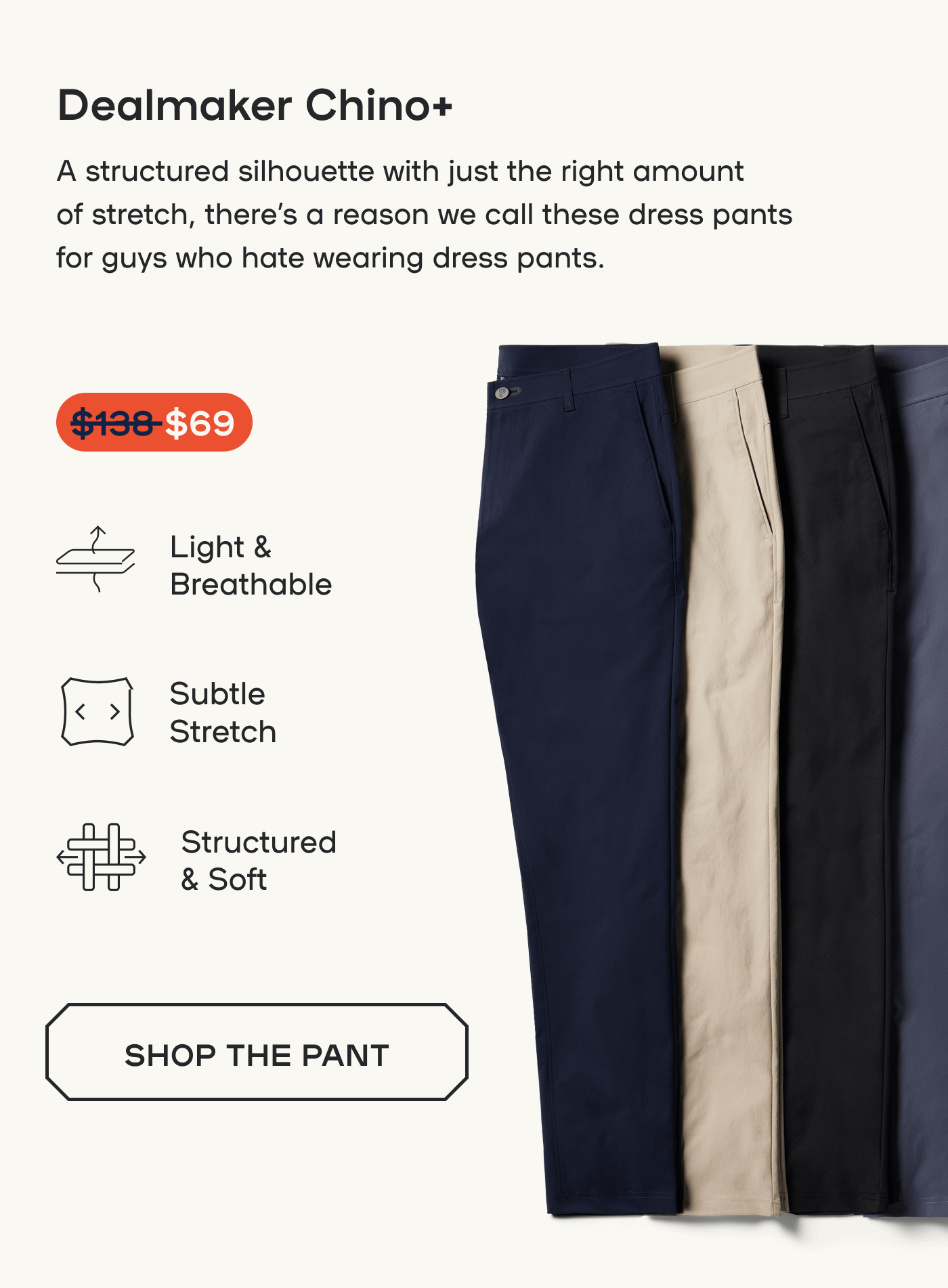 Shop Dealmaker Chino+