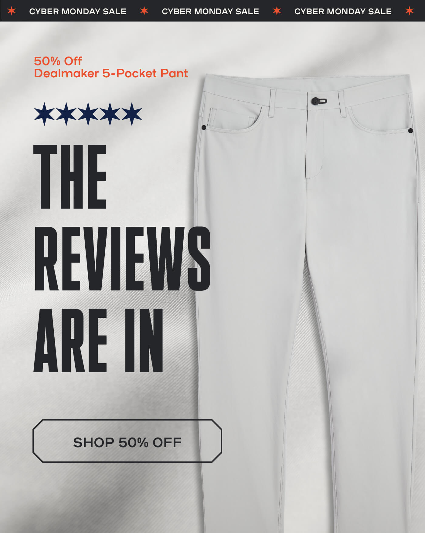 Shop 50% Off Dealmaker 5-Pocket