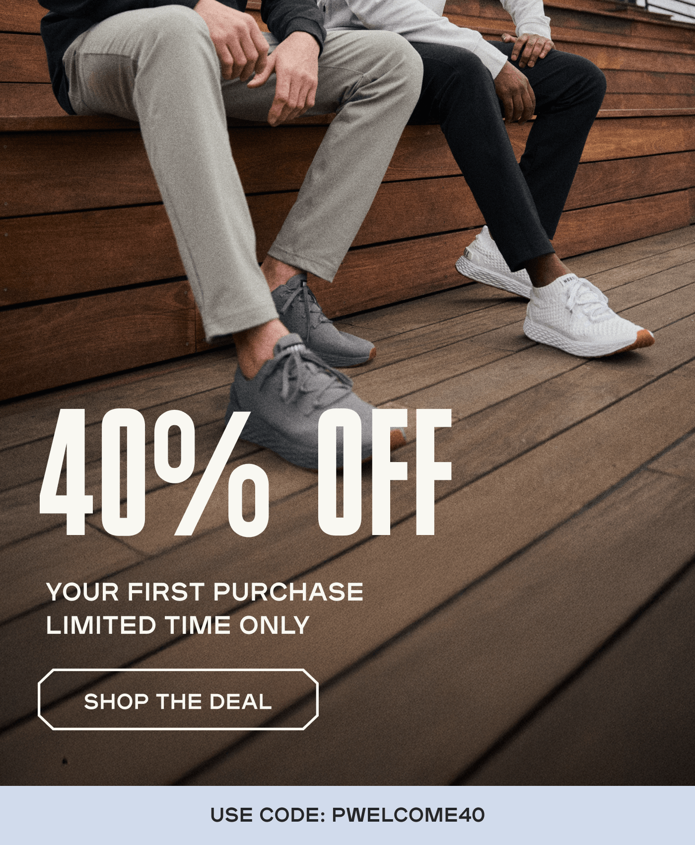 Get 40% Off