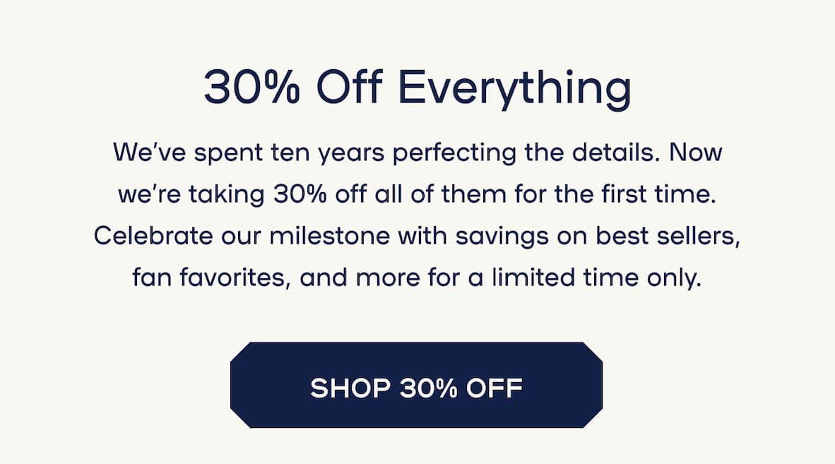 Shop 30% Off