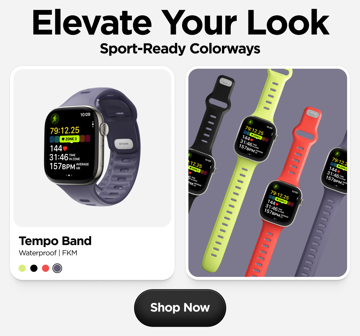 Elevate Your Look. Sport-Ready Colors. Shop Now.