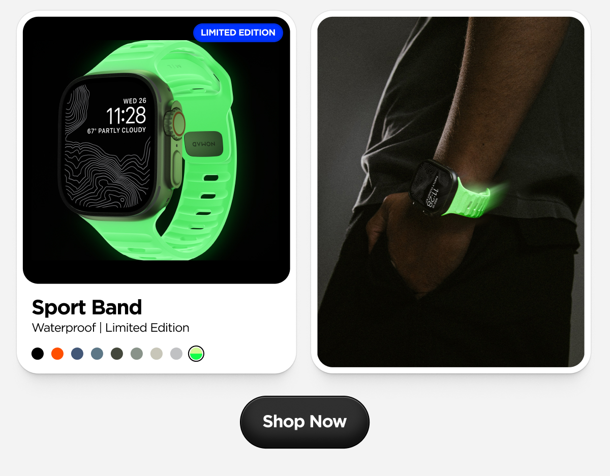 Sport Band Glow 2.0. Shop Now.