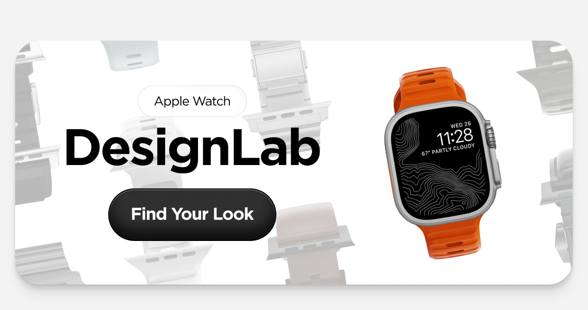 Apple Watch DesignLab. Find Your Look Look.