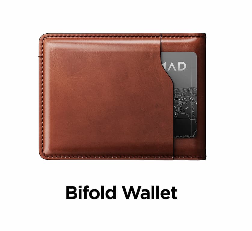 Bifold Wallet. Complete the Look.