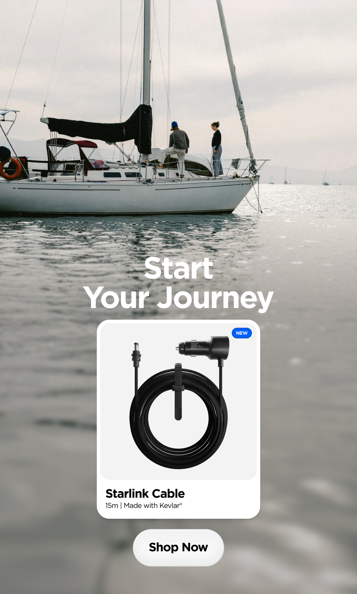 Start Your Journey. Starlink Cable. Shop Now.