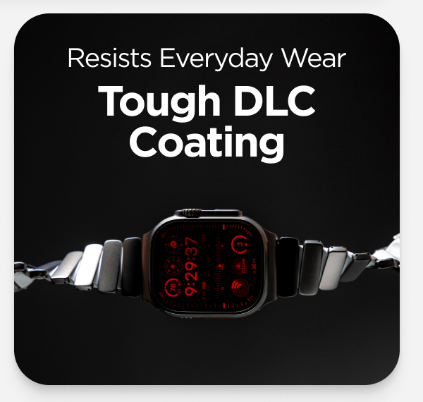 Resists Everyday Wear. Tough DLC Coating.