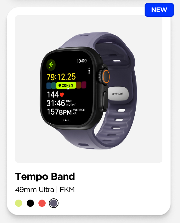 Tempo Band. 49mm Ultra. FKM. Dusk