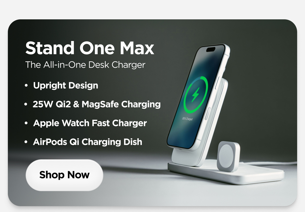 Stane One Max. The All-in-One Desk Charger.