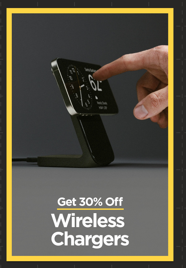Get 30% Off Wireless Chargers