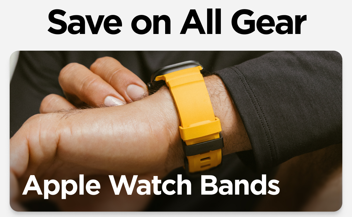 Apple Watch Bands, featuring Sol Rocky Point Band with Black Hardware.