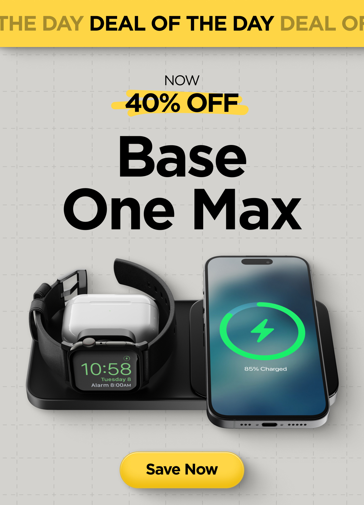 The Deal of the Day. Now 40% off. Base One Max. Save Now