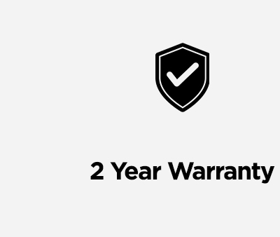 2 Year Warranty