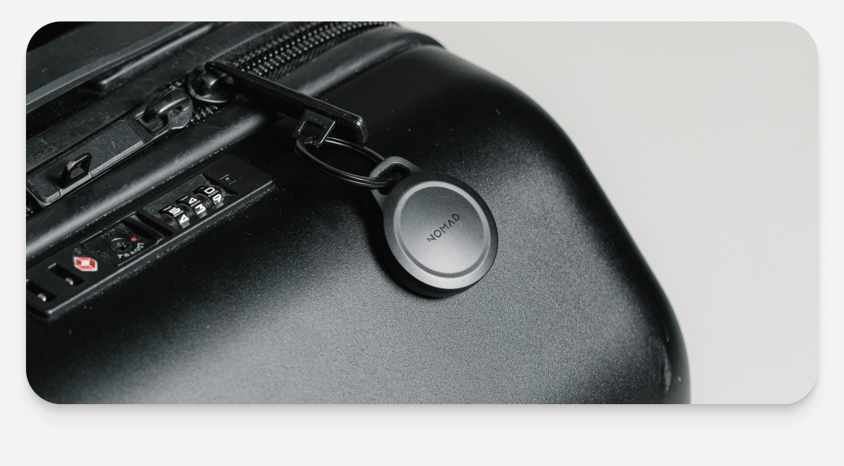 Apple dropped a new AirTag. We've got it covered. We redesigned the original Rugged Keychain using tougher materials and a more reliable attachment system to make it more capable than ever before. Clip it onto your travel essentials to keep track of what matters most. Shop Now.